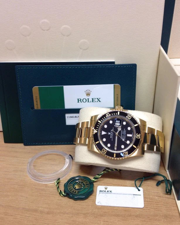 SUBMARINER ORO GIALLO BLACK