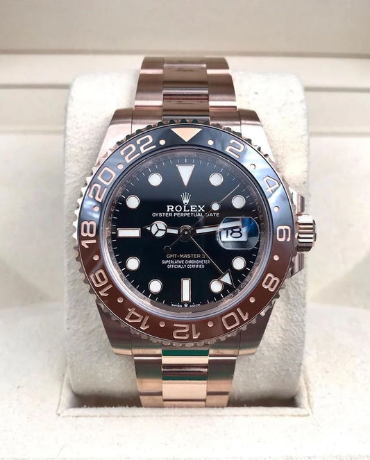 GMT MASTER II ORO ROSA