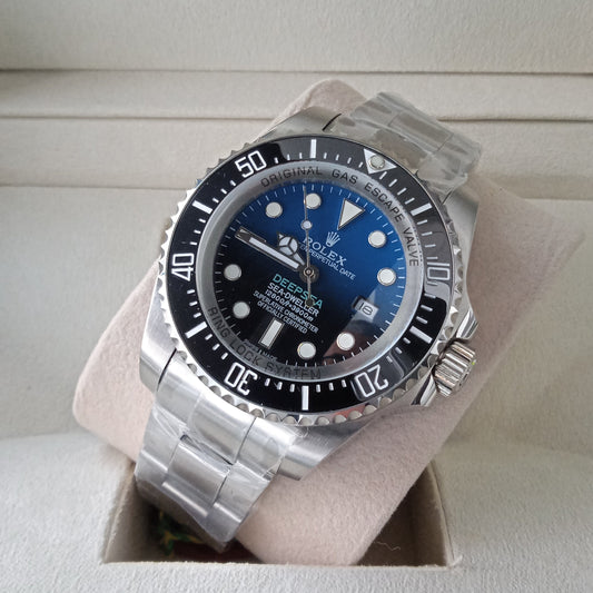 Deepsea acciaio 44mn blu/nero