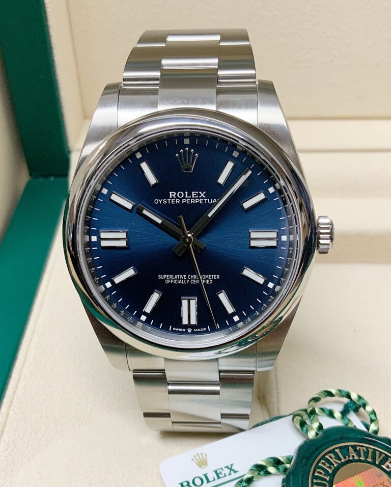 Oyster perpetual 36mm  blu