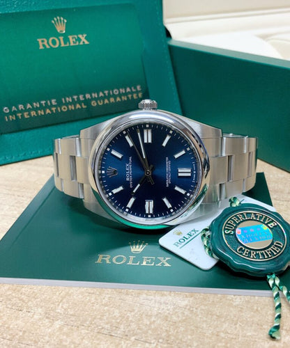 Oyster perpetual 36mm  blu