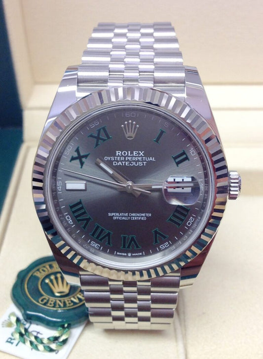 Datejust 41mm  jubilee Wimbledon